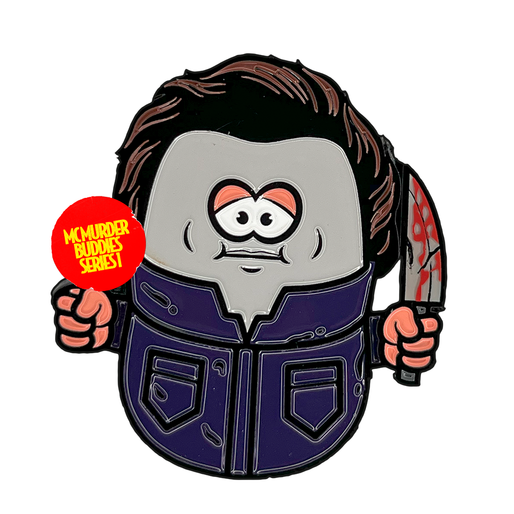 Shape Mc Murder Buddie Pin
