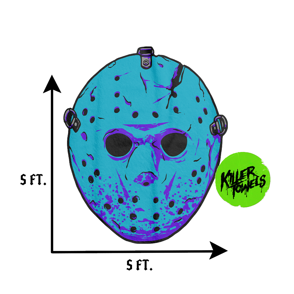 Killer Towels - Hockey Mask 8 Bit