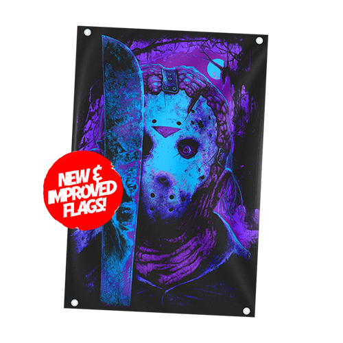 8 Bit Maniac Wall Flag
