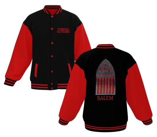 Salem Window Varsity Jacket – Eternal October Exclusive