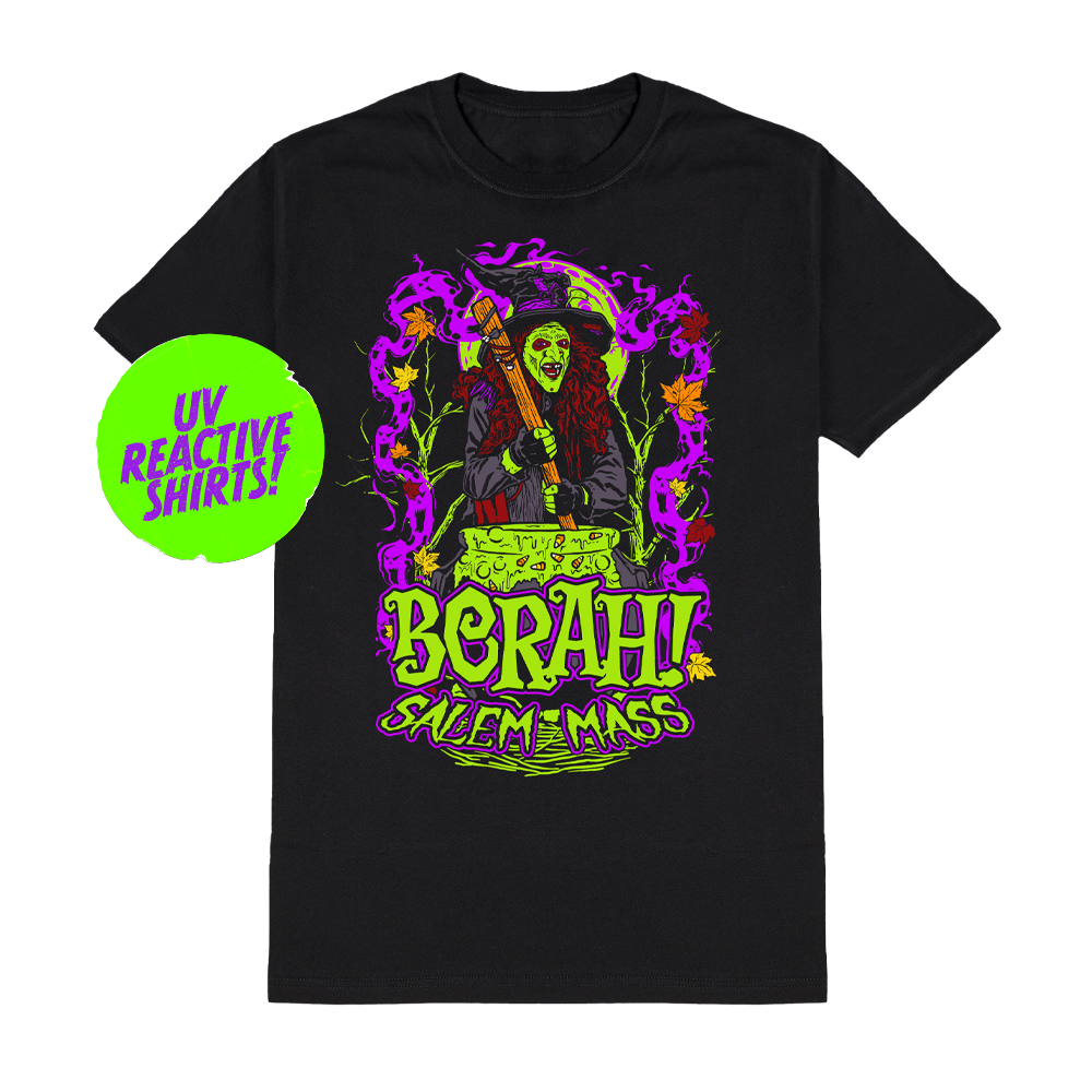Eternal October x BORAH! UV Reactive Shirt