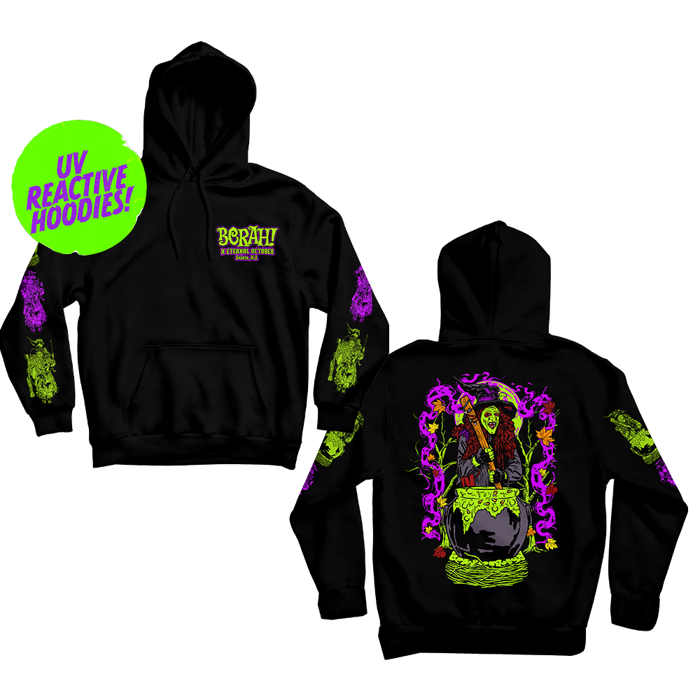 Eternal October x BORAH! UV Reactive Hoodie